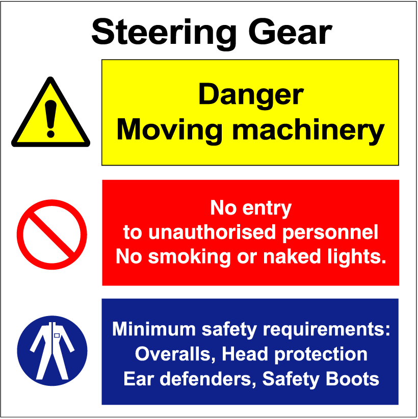 Combi Steering gear Solas Marine